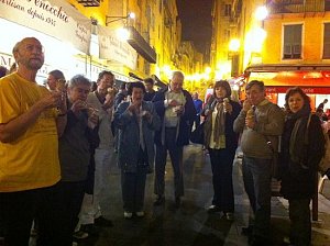 Pris en flagrant délit de gourmandise dans le vieux Nice