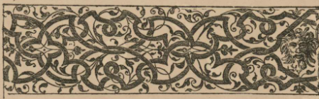 Frises du Variarum protractionum... de Geertssen, 1554. Bibliothèque numérique de l'INHA, licence Etalab