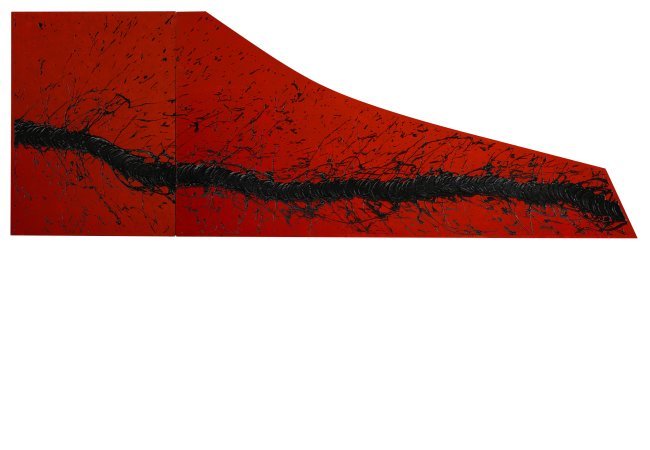 Couvercle peint par Fabienne Verdier